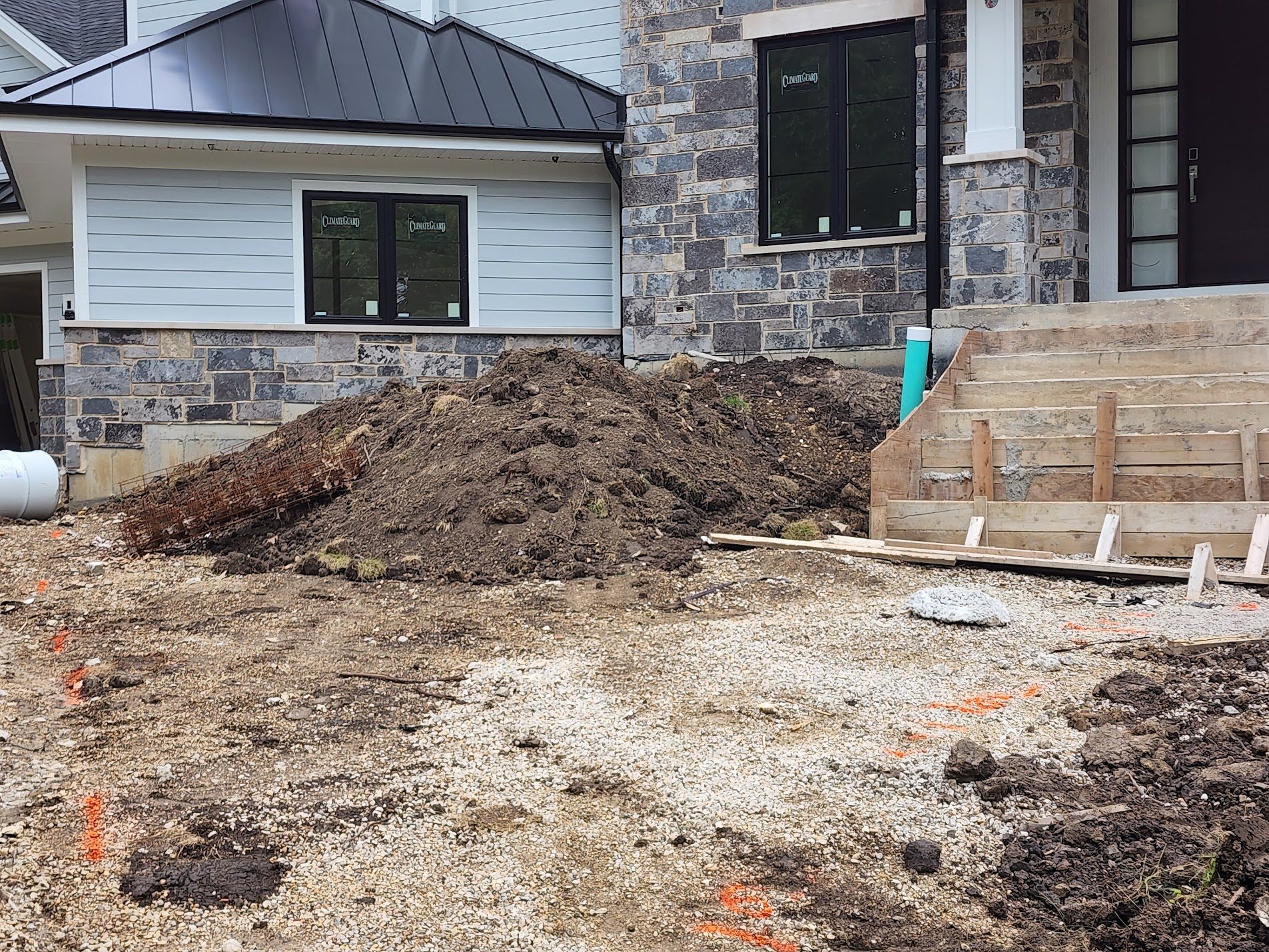 Foundation work preparation